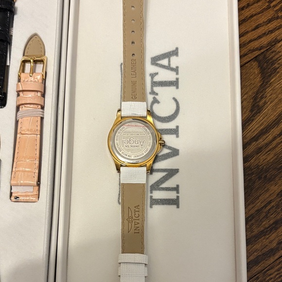 Invicta Gold Watch Set with Multiple Straps main image 9